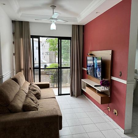 Confortável Apartamento 1 dorm com piscina e lazer Guarujá Exterior foto