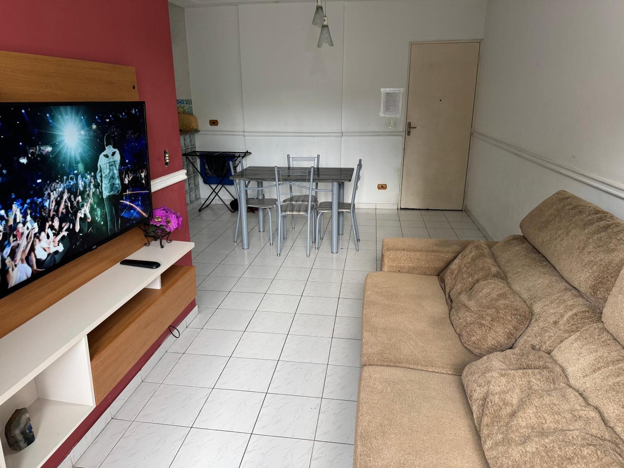 Confortável Apartamento 1 dorm com piscina e lazer Guarujá Exterior foto