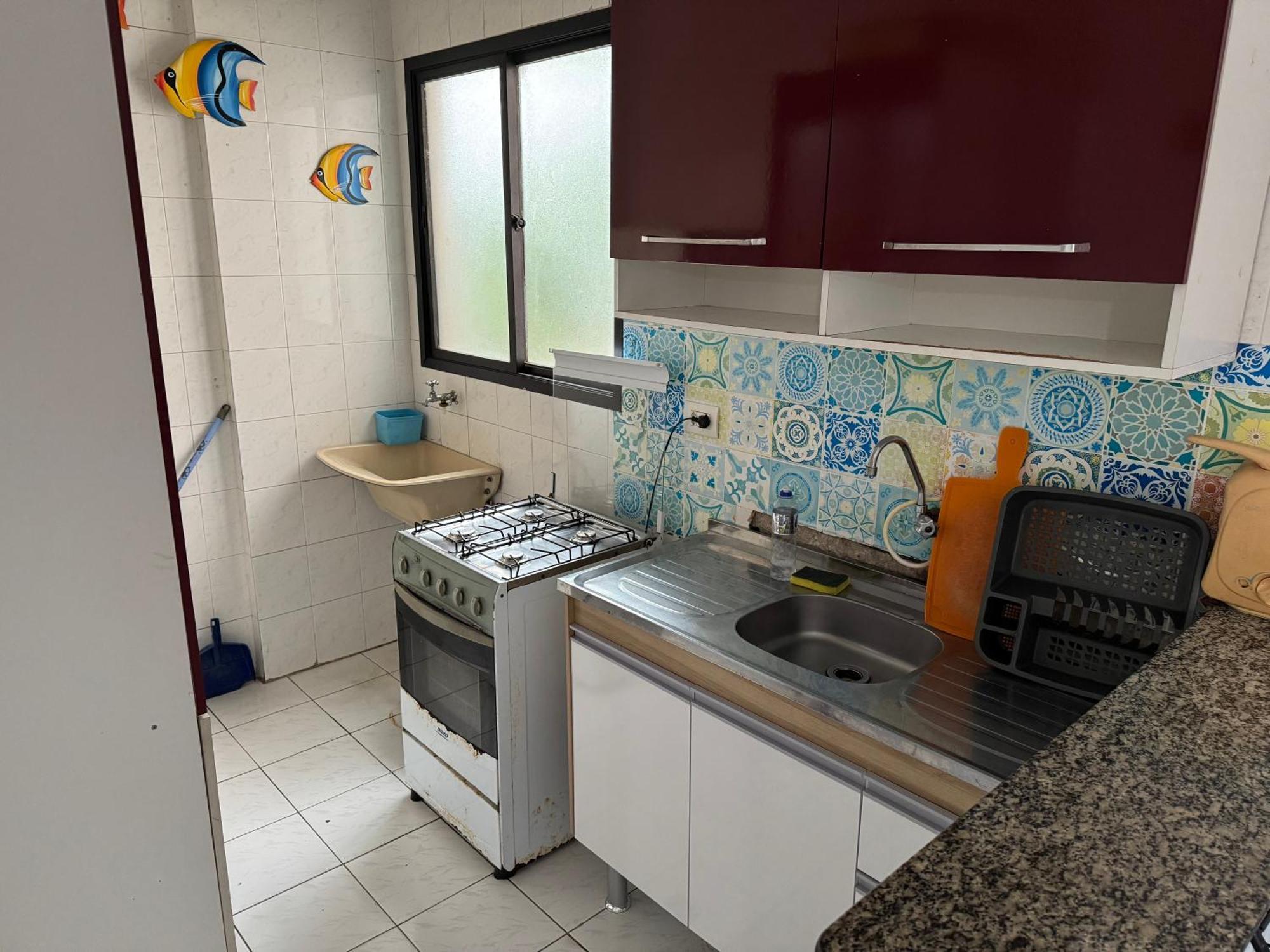 Confortável Apartamento 1 dorm com piscina e lazer Guarujá Exterior foto